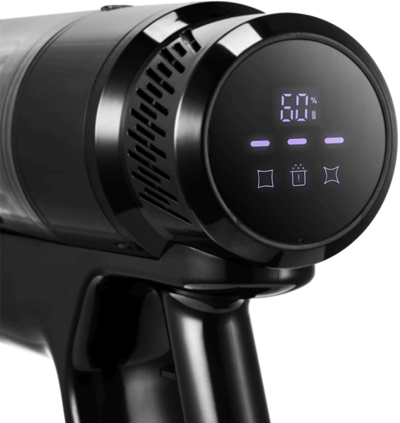 Пылесос Kitfort КТ-5289 400Вт черный/серебристый