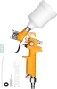 Краскораспылитель Deko DKSG125P HVLP 113л/мин соп.:1мм бак:0.125л оранжевый/белый