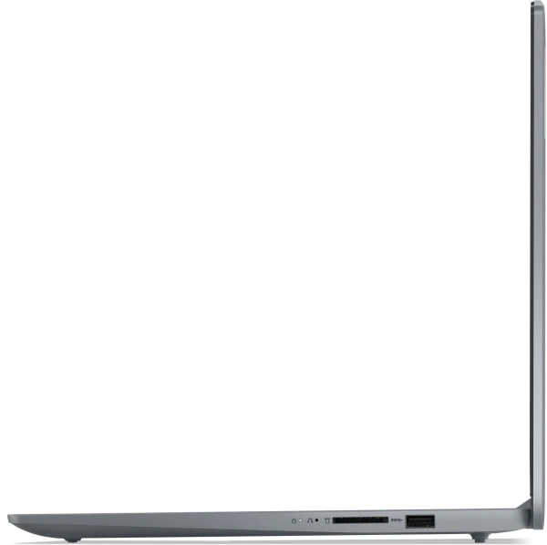 Ноутбук Lenovo IdeaPad Slim 3 15IRU8 Core i3 1305U 8Gb SSD256Gb Intel UHD Graphics 15.6" TN FHD (1920x1080) noOS grey WiFi BT Cam (82X700BWPS)