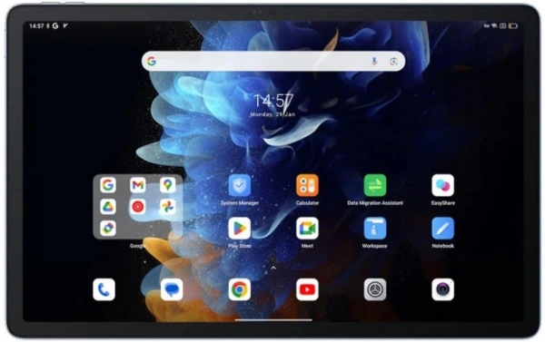 Планшет Blackview Mega 1 G99 (2.2) 8C RAM12Gb ROM256Gb 11.5" IPS 2000x1200 4G 2Sim Android 13 голубой 50Mpix 13Mpix BT WiFi microSD 1Tb 8800mAh 20hr 432hrs