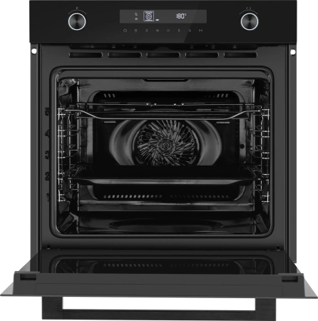 Духовой шкаф Электрический Weissgauff EOM 741 PDB Black Edition черный