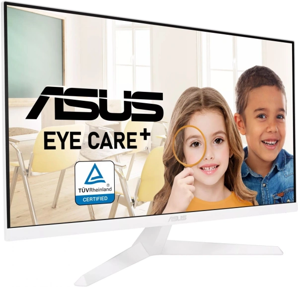 Монитор Asus 27" VY279HE-W белый IPS LED 16:9 HDMI матовая 250cd 178гр/178гр 1920x1080 75Hz FreeSync VGA FHD 4.21кг