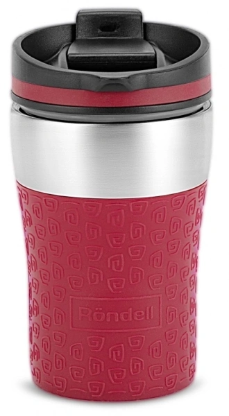 Термокружка для напитков Rondell Stolz RDS-1755 0.26л. красный картонная коробка