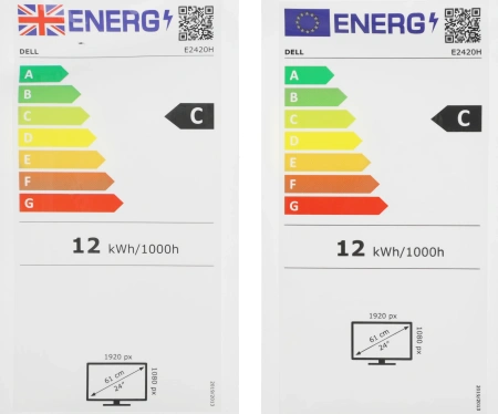 Монитор Dell 23.8" E2420H черный IPS LED 16:9 матовая 250cd 178гр/178гр 1920x1080 60Hz VGA DP FHD 4.27кг