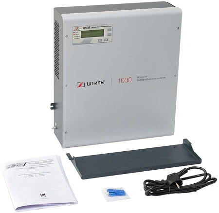 Источник бесперебойного питания Штиль SW1000L 900Вт 1000ВА серый