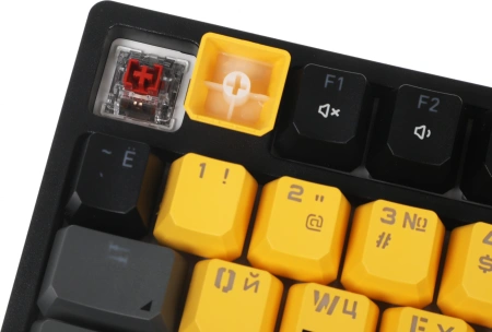 Клавиатура A4Tech Bloody S98 Sports Lime BLMS Plus механическая желтый/серый USB for gamer LED (S98