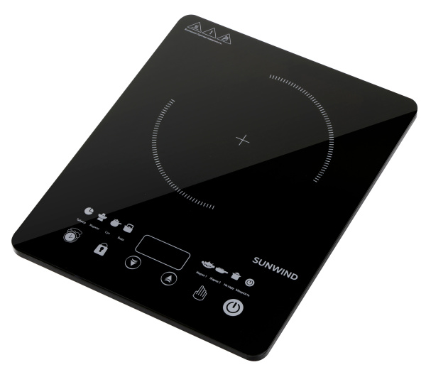 Плита Индукционная SunWind SCI-0502 черный стеклокерамика (настольная)
