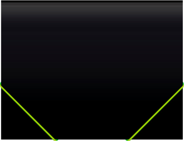 Папка на резинке Бюрократ Black Opal BL510/1 A4 пластик кор.30мм 0.5мм черный