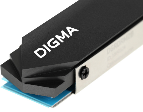 Радиатор для SSD Digma DGRDRM2B металл Ret