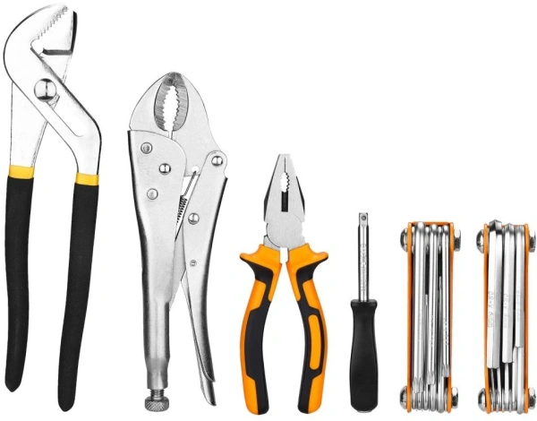 Набор инструментов Deko DKMT213 213 предметов (жесткий кейс)