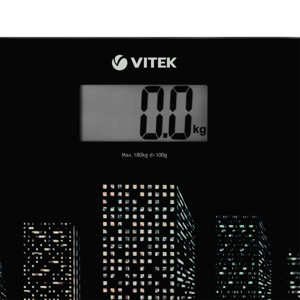 Весы напольные электронные Vitek VT-8073 макс.180кг синий