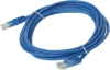 Патч-корд ANP511_3M_B UTP 4 пары cat5E CCA molded 3м синий outdoor RJ-45 (m)-RJ-45 (m)