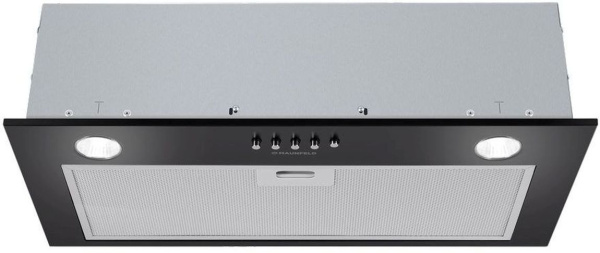 Вытяжка встраиваемая Maunfeld Crosby Singl 5028 черный управление: кнопочное (1 мотор)