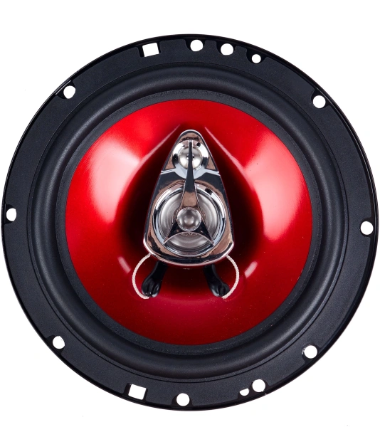 Колонки автомобильные Kicx SP 165 130Вт 90дБ 4Ом 16.5см (6 1/2дюйм) (ком.:2кол.) коаксиальные трехполосные