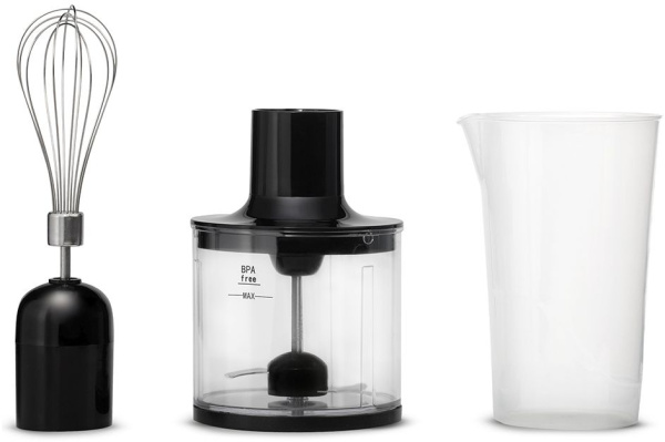 Блендер погружной Vitek VT-8543 1000Вт черный/серебристый