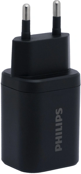 Сетевое зар./устр. Philips DLP5331 30W 1.5A (PD) USB/USB Type-C универсальное черный (DLP5331CB/74)