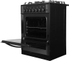 Плита Комбинированная Gefest ПГЭ 6502-02 0044 черный реш.чугун
