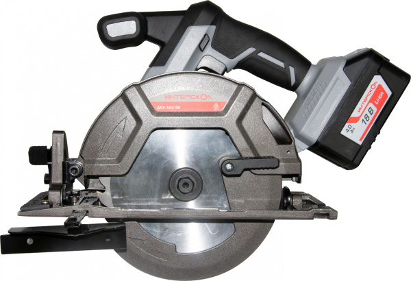 Циркулярная пила (дисковая) Интерскол ДПА-165/18В (ручная)