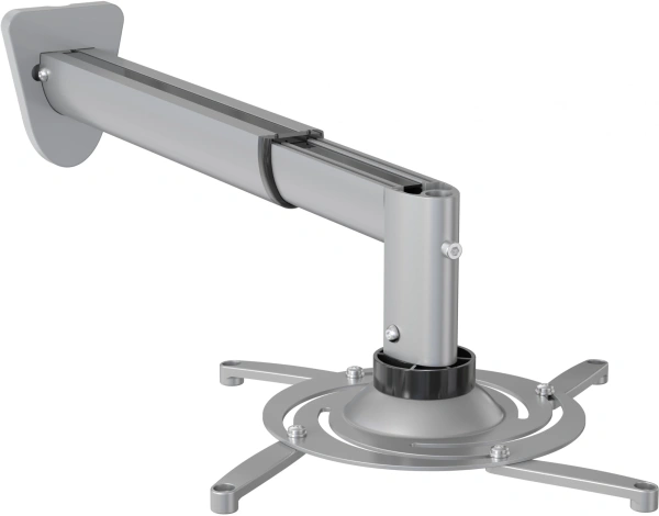 Кронштейн для проектора Cactus CS-VM-PR05BL-AL серебристый макс.22кг настенный поворот и наклон