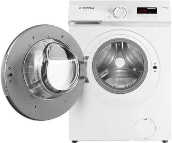 Стиральная машина Maunfeld MFWM127WH класс: A+++ загр.вертикальная макс.:6.5кг белый