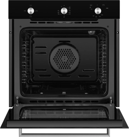 Духовой шкаф Газовый Weissgauff WGO 706 черное стекло