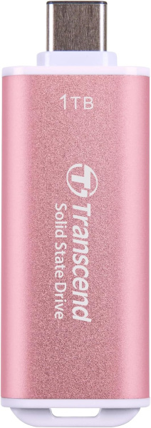 Накопитель SSD Transcend USB-C 1TB TS1TESD300P ESD300 розовый
