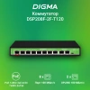 Коммутатор Digma DSP208F-2F-T120 DSP208F-2F-T120 V1 10x100Мбит/с 8PoE 8PoE+ 1PoE++ 120W неуправляемы