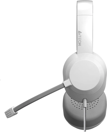 Наушники с микрофоном A4Tech FH150U белый 2м накладные USB (FH150U WHITE)
