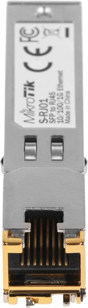 Модуль MikroTik S-RJ01 RJ45 SFP 10/100/1000M copper module
