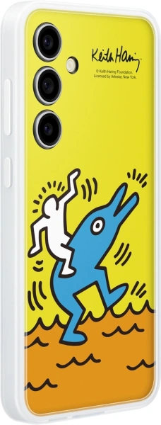 Чехол (клип-кейс) Samsung для Samsung Galaxy S24 FE Flipsuit Case S24FE желтый/прозрачный (EF-MS721CYEGRU)