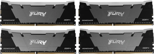Память DDR4 4x32GB 3600MHz Kingston KF436C18RB2AK4/128 Fury Renegade RGB RTL Gaming PC4-28800 CL18 D