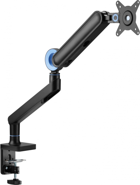 Кронштейн для мониторов Ultramounts UM719B черный 17"-35" макс.10.5кг крепление к столешнице поворот