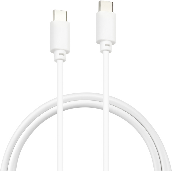 Кабель Buro PD15W USB Type-C (m)-USB Type-C (m) 1м белый