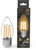 Лампа филам. Gauss Filament 7Вт цок.:E27 свеча 220B св.свеч.бел.теп. (упак.:1шт) (103802107)