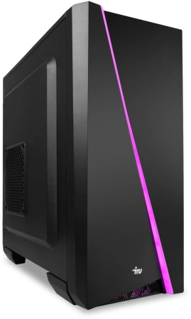 ПК IRU Game 320A5GE MT Ryzen 5 5500/16Gb/SSD512Gb RTX3050 8Gb/DOS/черный