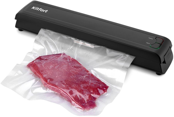 Вакуумный упаковщик Kitfort КТ-1507 100Вт черный