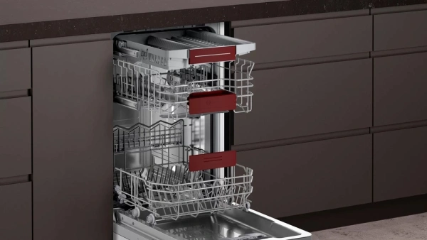 Посудомоечная машина встраив. Neff S855EMX16E узкая инвертер
