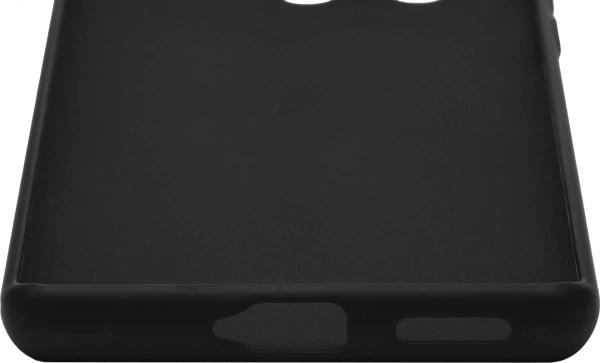 Чехол (клип-кейс) BoraSCO для Tecno Spark 20 Pro + Silicone Case черный (73128)