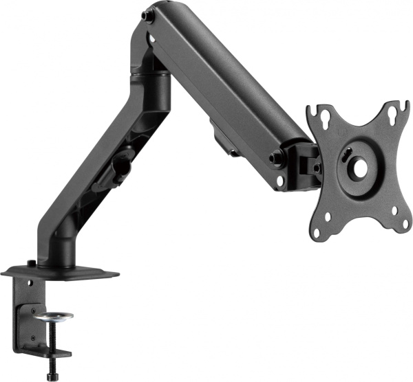 Кронштейн для мониторов Ultramounts UM728 черный 17"-27" макс.7кг крепление к столешнице поворот и н