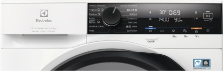 Стиральная машина Electrolux EW7W4492E пан.англ. класс: A загр.фронтальная макс.:9кг (с сушкой) белый инвертер