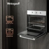 Духовой шкаф Электрический Weissgauff EOM 208 PDW Steam Clean белый
