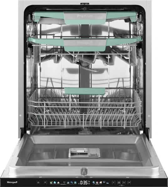 Посудомоечная машина встраив. Weissgauff BDW 6140 Real Touch DC Inverter Timer Floor полноразмерная инвертер