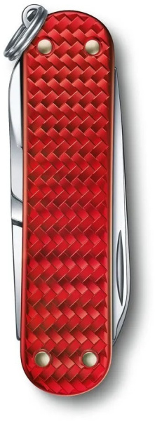 Нож перочинный Victorinox Classic Precious Alox (0.6221.401G) 58мм 5функц. красный подар.коробка