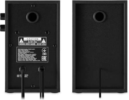 Колонки Defender Aurora S12 2.0 черный 12Вт