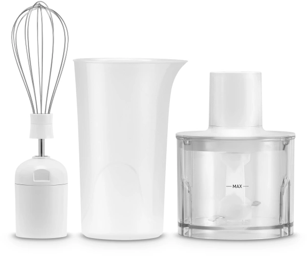 Блендер погружной Maxwell MW-1172 800Вт белый