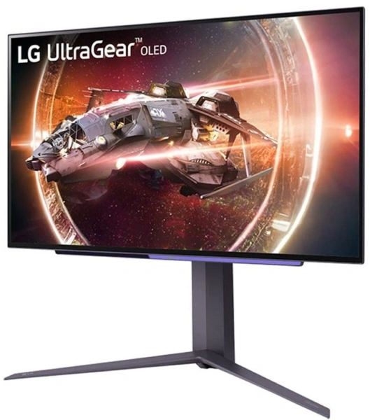 Монитор LG 26.5" UltraGear 27GS95QE-B черный OLED LED 16:9 HDMI матовая HAS Piv 275cd 178гр/178гр 2560x1440 240Hz FreeSync Premium Pro DP QHD USB 7.35кг