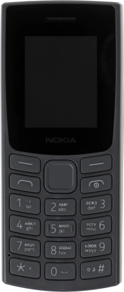 Мобильный телефон Nokia 110 (TA-1567) DS EAC 0.048 черный моноблок 2Sim 1.8" 240x320 Series 30+ 0.3Mpix GSM900/1800 Protect MP3 FM microSD max32Gb