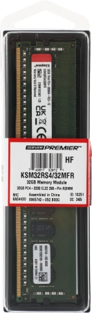 Память DDR4 Kingston KSM32RS4/32MFR 32Gb DIMM ECC Reg PC4-25600 CL22 3200MHz