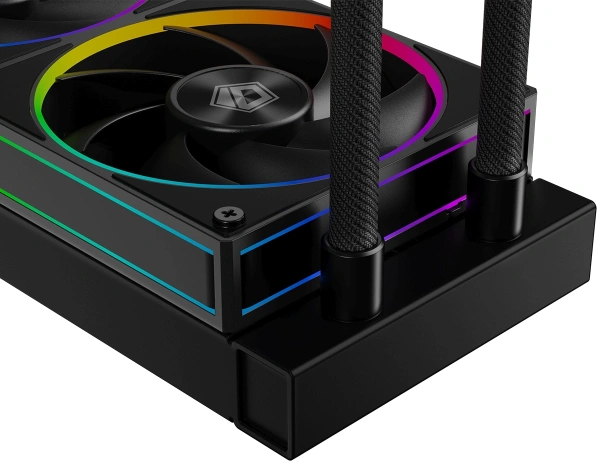 Система водяного охлаждения ID-Cooling SL240 Wh Soc-AM5/AM4/1151/1200/2066/1700 4-pin 14-30dB Al+Cu