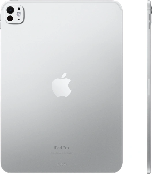 Планшет Apple iPad Pro 2024 A2836 M4 9C RAM8Gb ROM256Gb 11" OLED 2420x1668 iOS серебристый 12Mpix 12Mpix BT WiFi 10hr